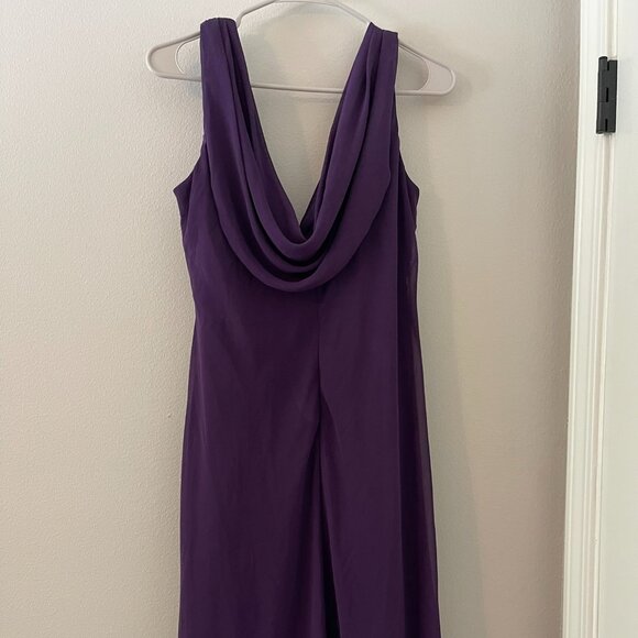 Cocktail Dress, deep purple with beading under bodice, NWOT
***STUNNING** - Picture 4 of 5
